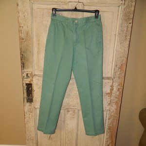 Vineyard Vines boys Pants Cotton khaki Chino size 20 Green (I-17)